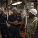 Rear Adm. Cedric Pringle, commander of ESG 3, visits Bonhomme Richard