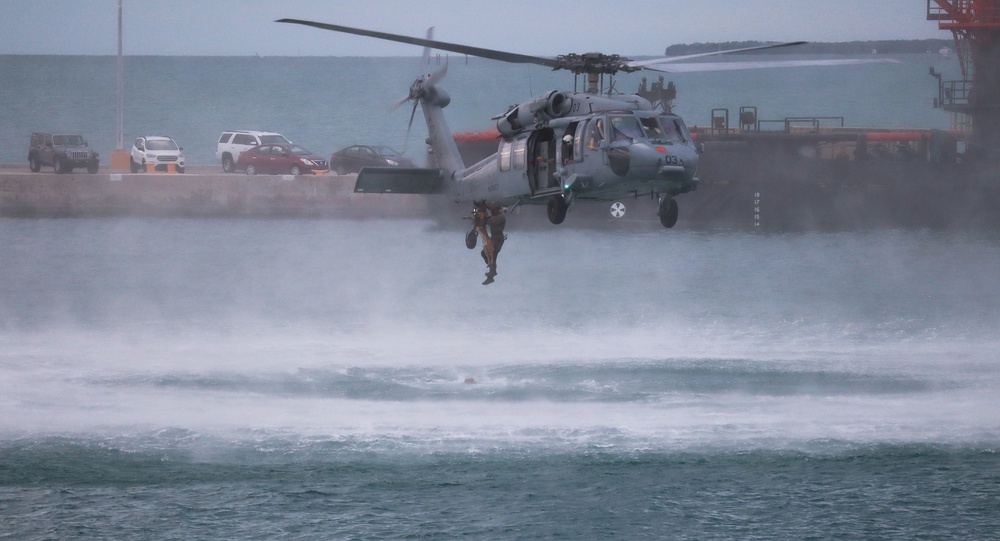 MARSOC K-9 training at NAS Key West