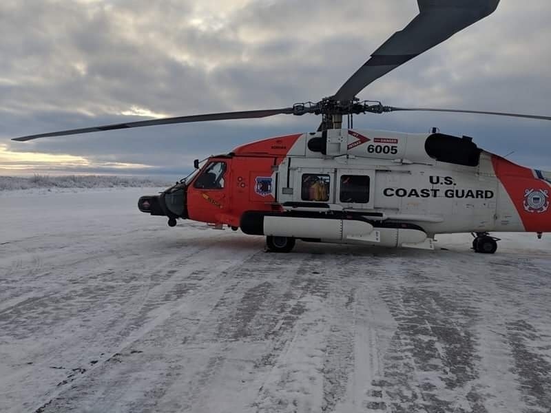 Coast Guard rescues stranded hunters from Punuk Islands, Alaska