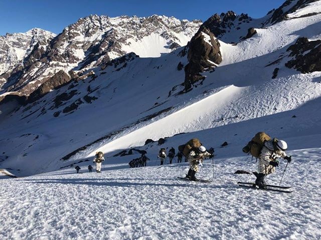 Mountain Warrior recounts experience at Chilean Mountain Warfare School
