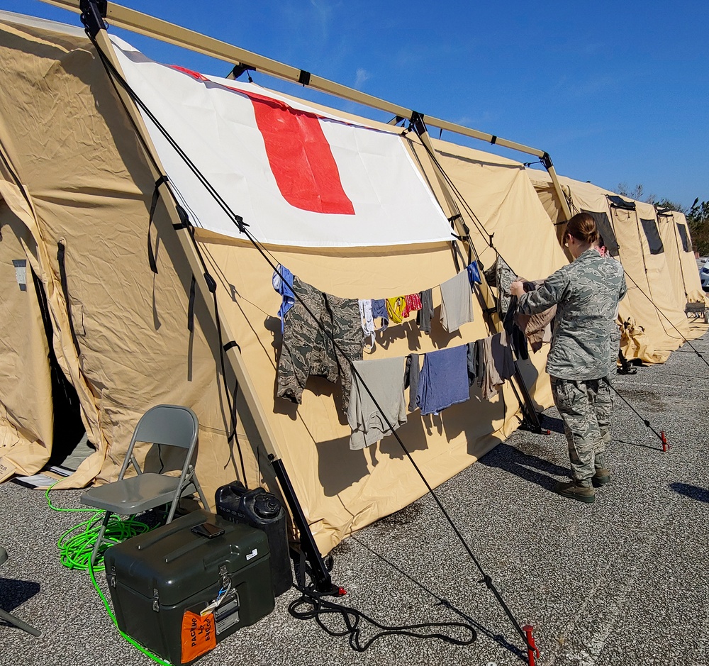 96th MDG provides aid to Tyndall AFB after Hurricane Michael