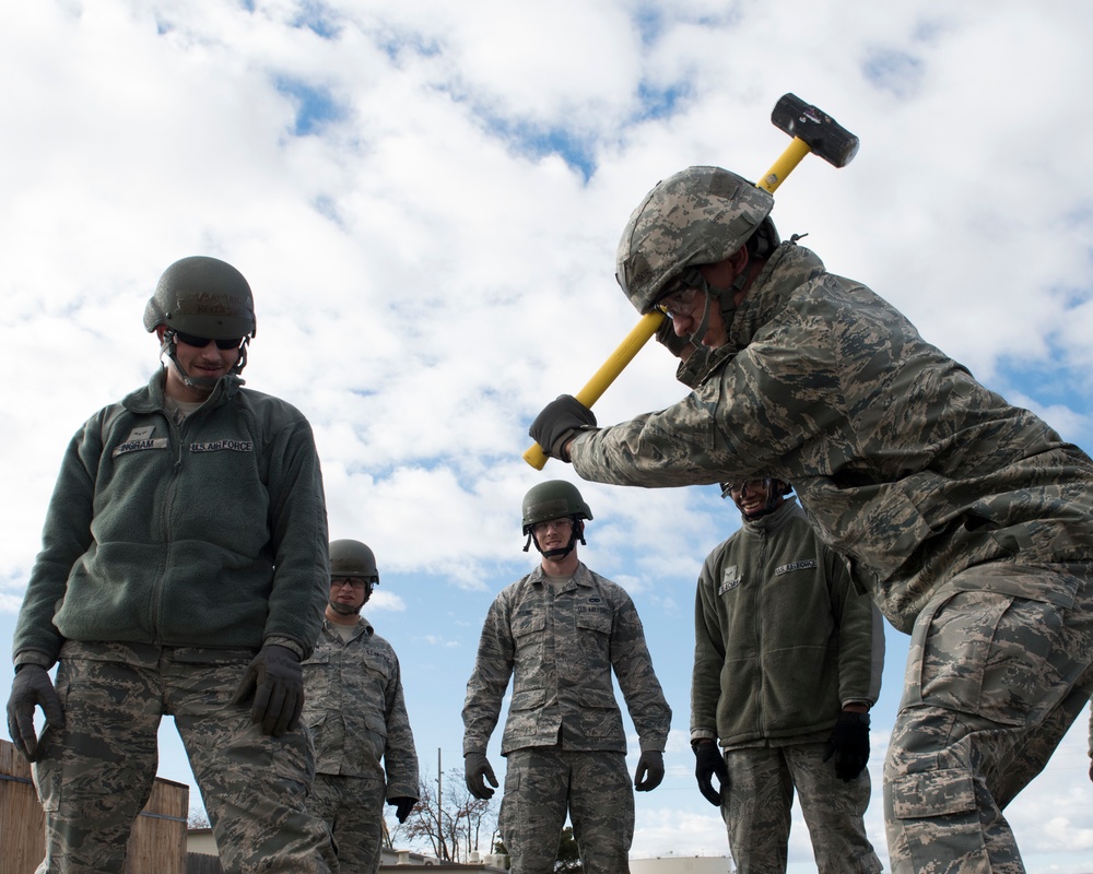 MHAFB Airmen exercise deployment readiness