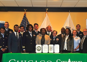 Coast Guard, Chicago State University create partnership to provide scholarships, recruit diverse workforce