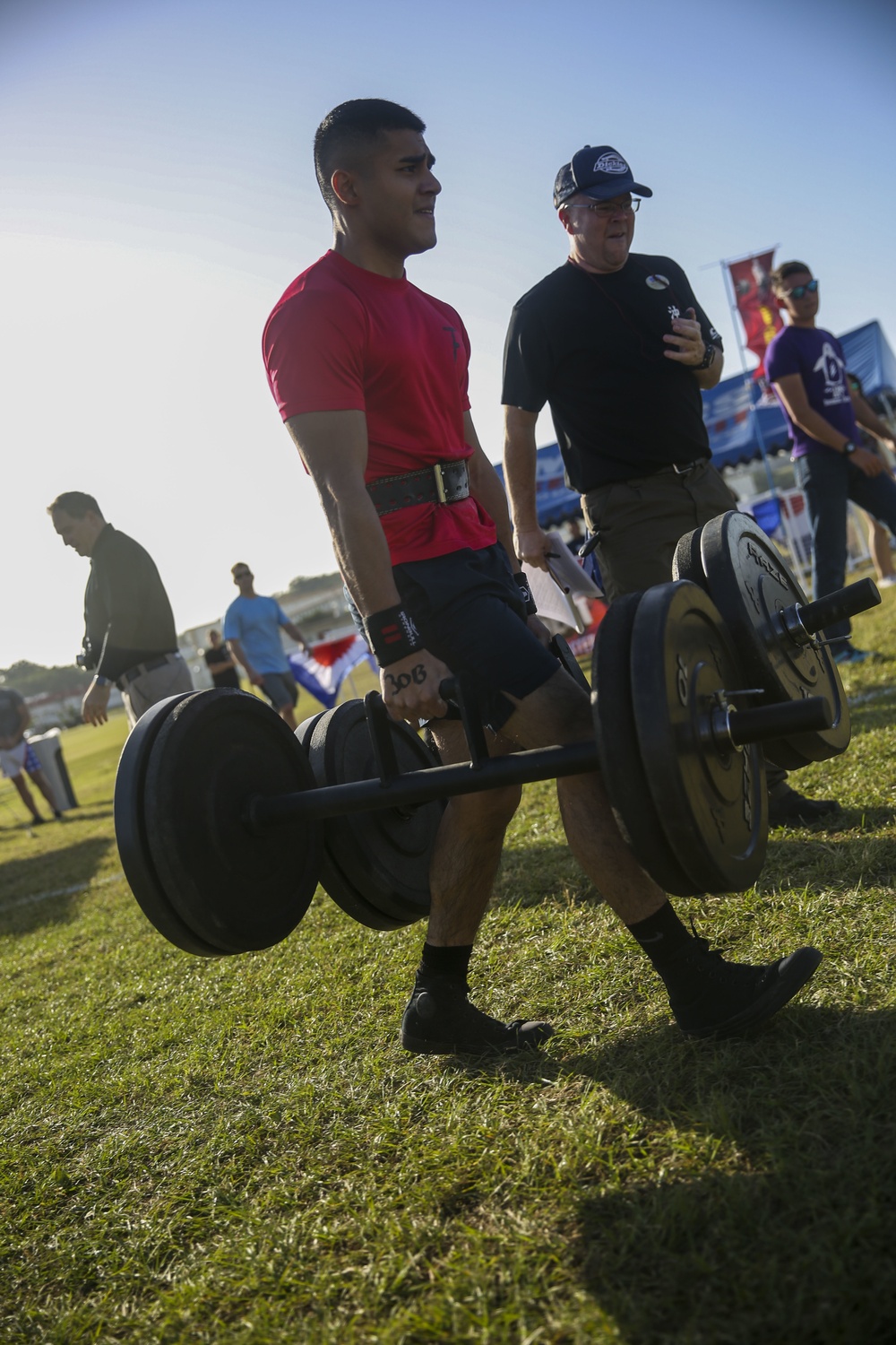 Military community competes to be Okinawa's Strongest