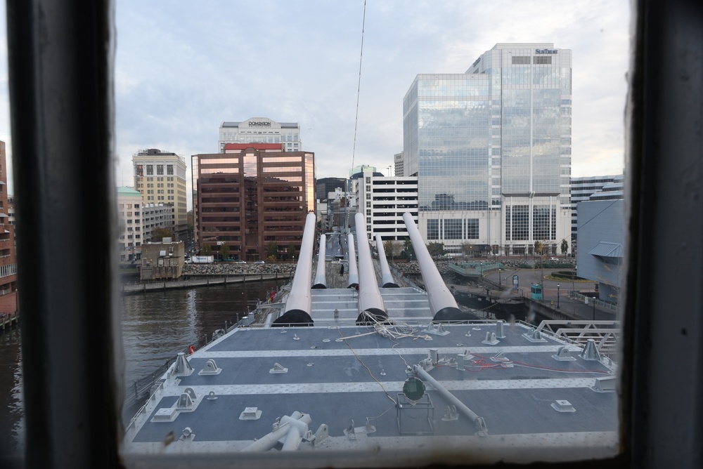 Tour of the USS Wisconsin (BB 64)