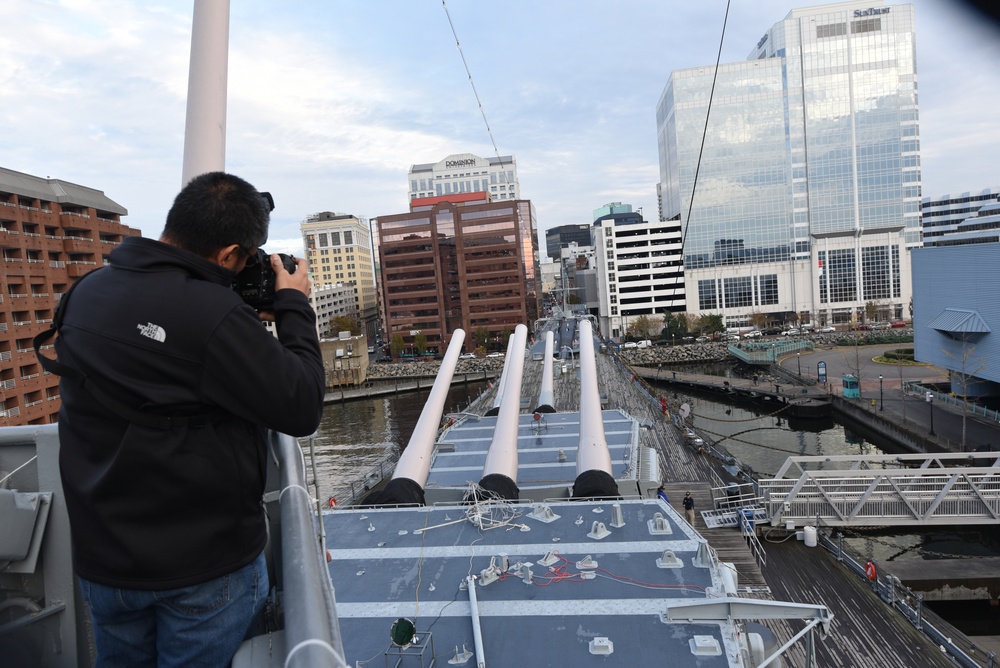 Tour of the USS Wisconsin