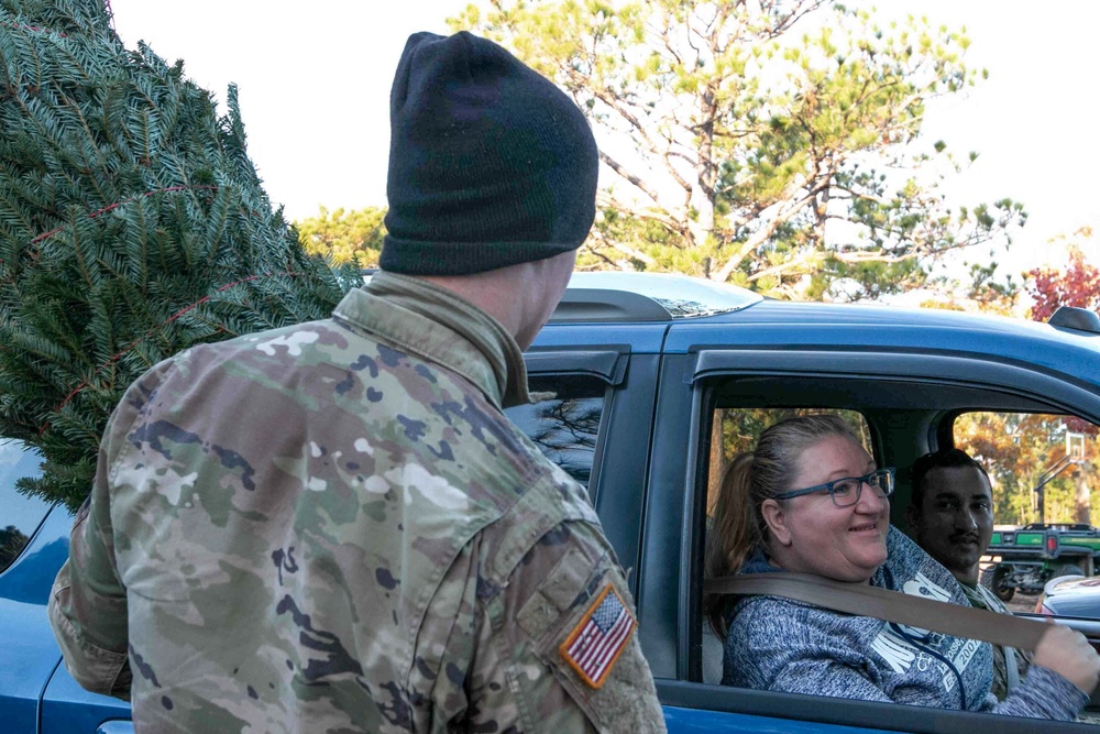 "Trees for Troops" sponsored by BOSS