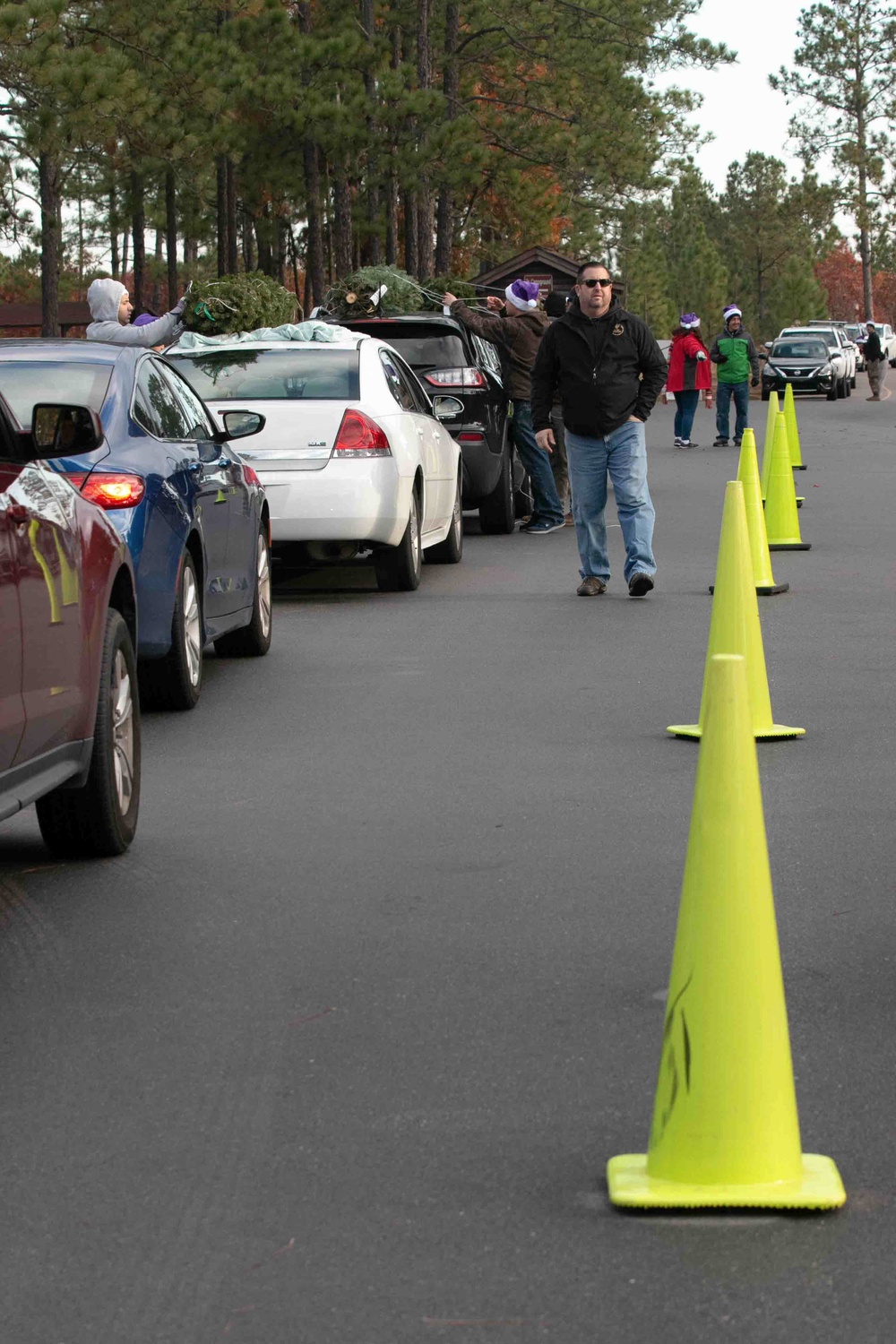 "Trees for Troops" sponsored by BOSS