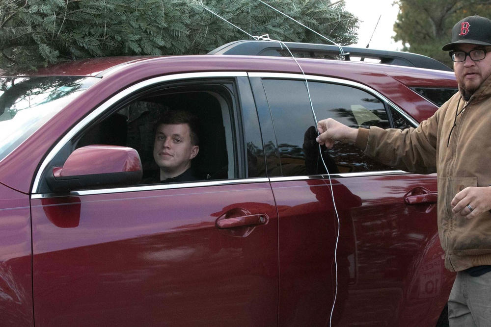"Trees for Troops" sponsored by BOSS
