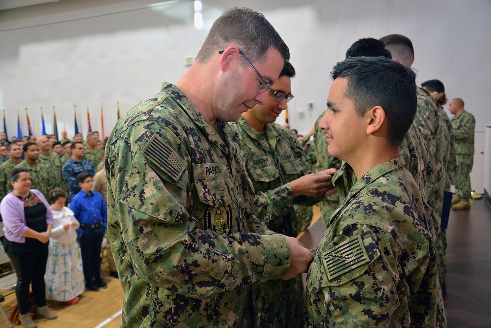 Navy Reserve Sailors Advance at NOSC Phoenix