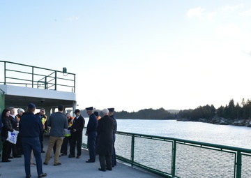Washington State Ferry crew members presented awards for rescue efforts
