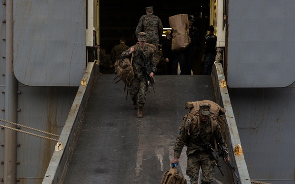 Marines return home after Trident Juncture 18