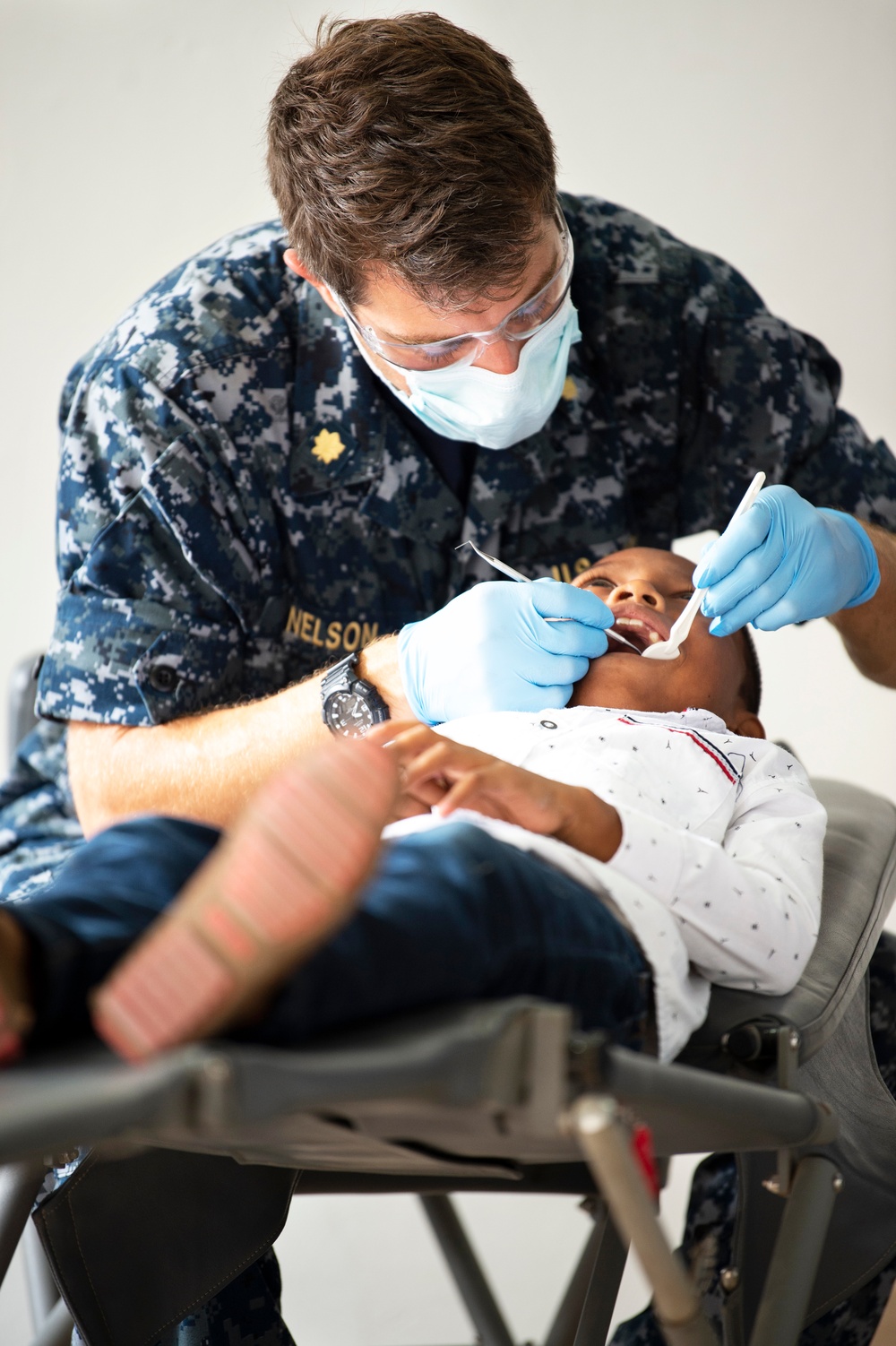 USNS Comfort Personnel Treat Patients at One of Two Medical Sites in Riohacha, Colombia