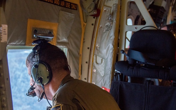 Alaska National Guard immediate aerial survey reduces earthquake havoc