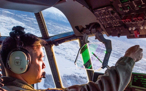Alaska National Guard immediate aerial survey reduces earthquake havoc