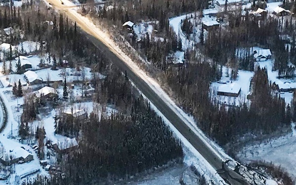 Alaska National Guard immediate aerial survey reduces earthquake havoc