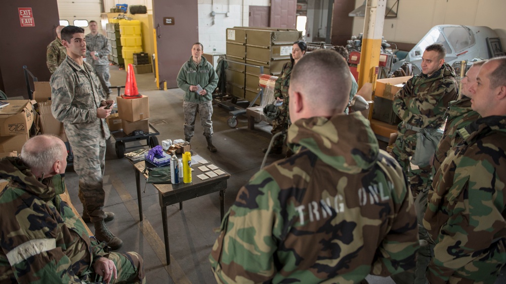 102nd Readiness and Emergency Management Flight conducts training