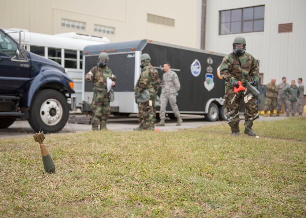 102nd Readiness and Emergency Management Flight conducts unexploded ordinance training