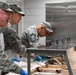 104th Fighter Wing officers and senior enlisted serve lunch