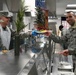 104th Fighter Wing officers and senior enlisted serve lunch