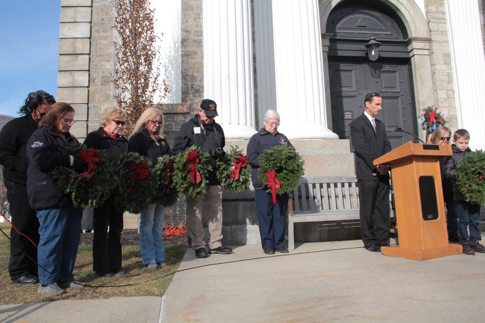 Wreaths Across America was celebrated at the West Point Cemetery