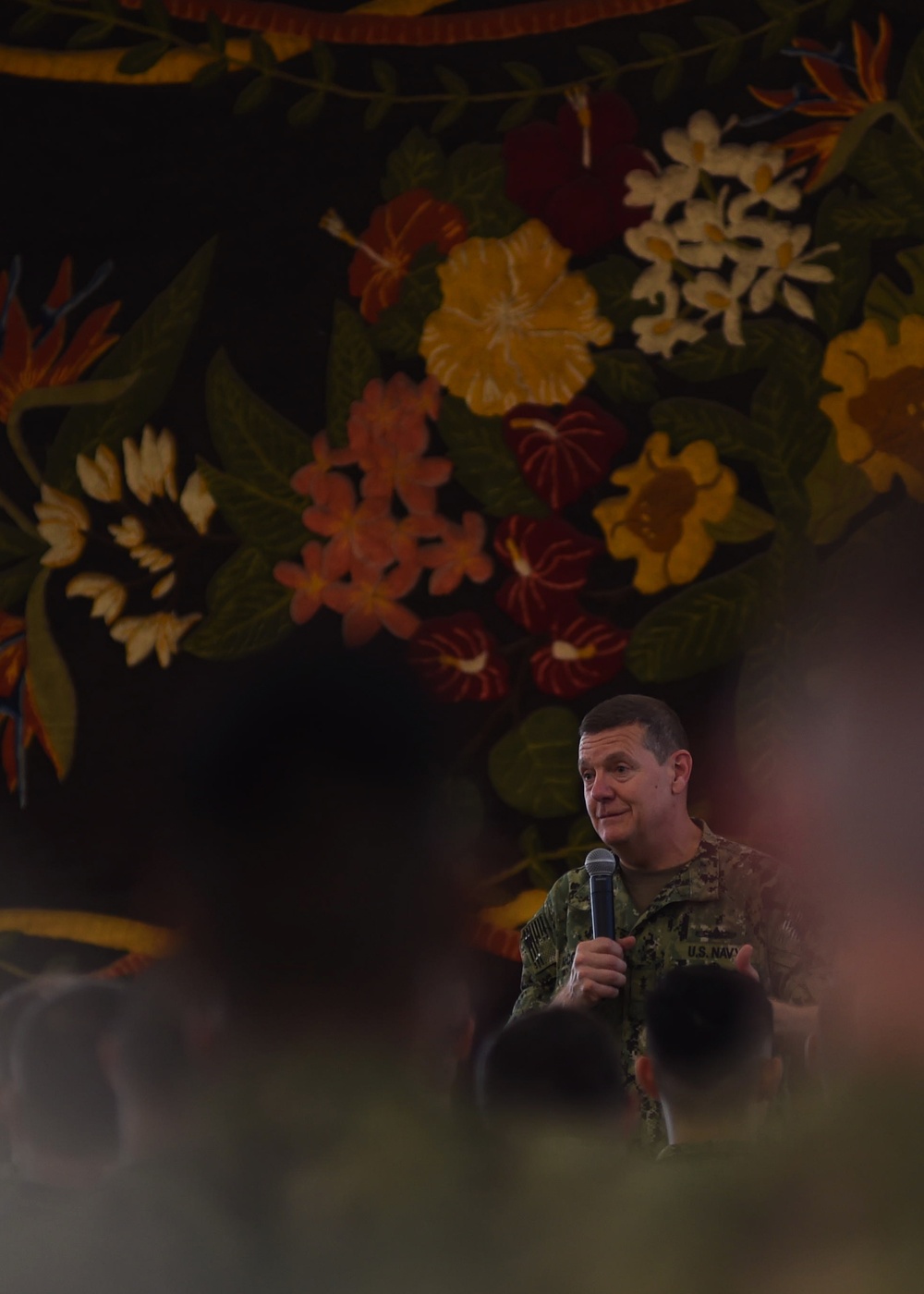 Chief of Navy Reserve Vice Adm. Luke McCollum Visits NOSC Pearl Harbor