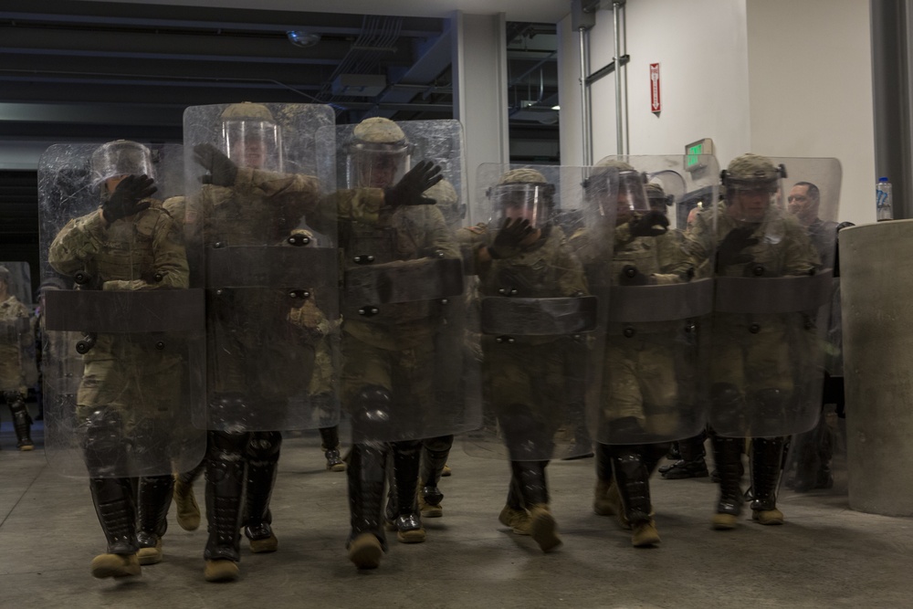 93rd Military Police Battalion Conducts  port of entry readiness training with CBP