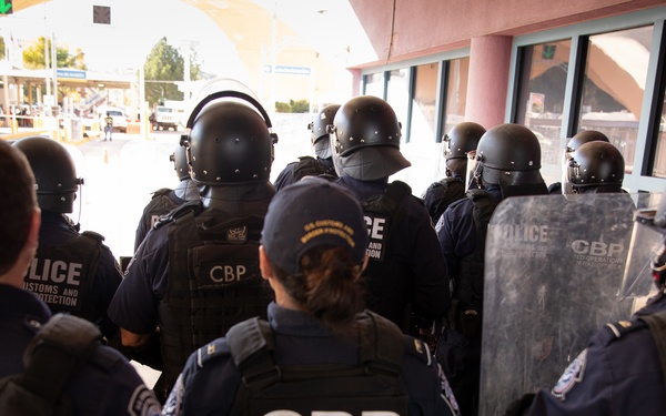 Tucson Office of Field Operations conduct readiness exercises