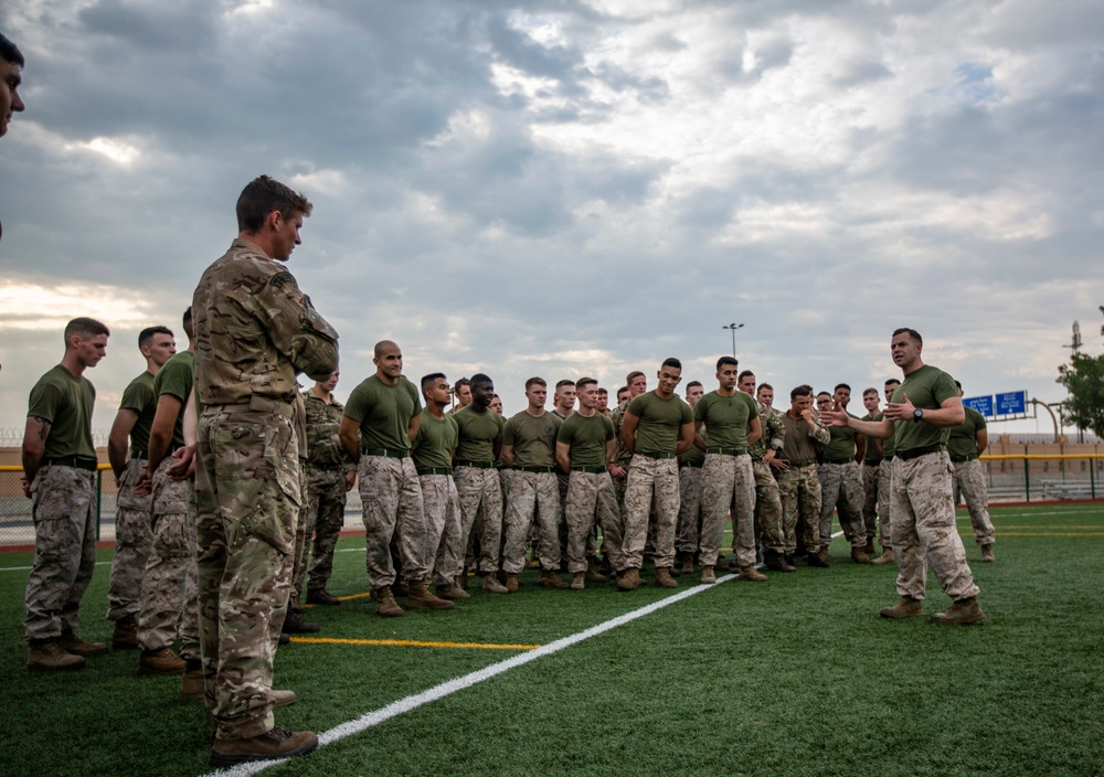 FASTCENT PT’s with British Royal Marines