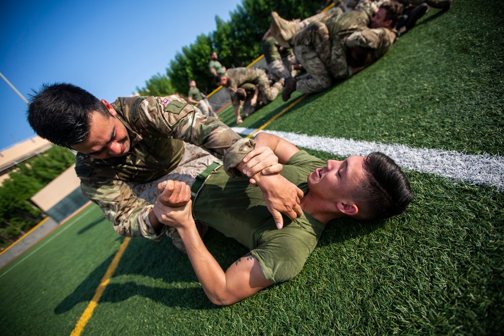 FASTCENT PT’s with British Royal Marines