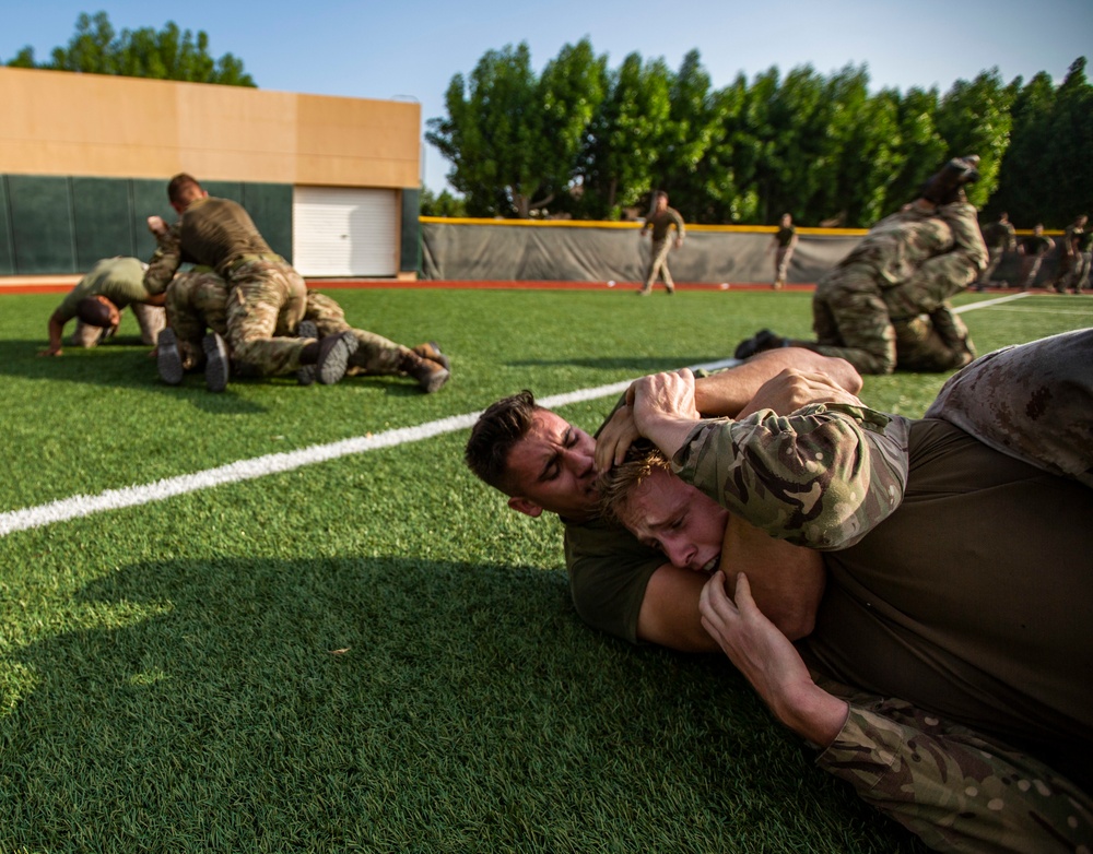 FASTCENT PT’s with British Royal Marines