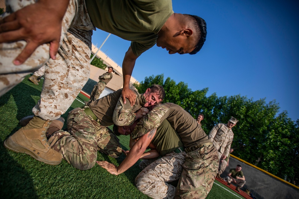 FASTCENT PT’s with British Royal Marines