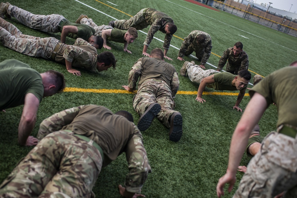 FASTCENT PT’s with British Royal Marines