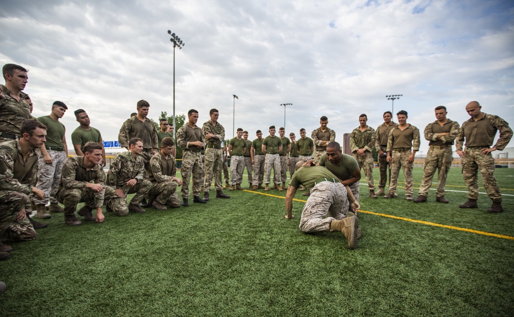 FASTCENT PT’s with British Royal Marines