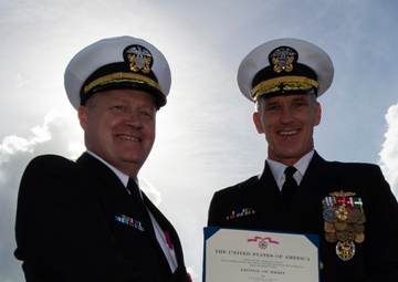 Carrier Strike Group 15 Holds Change of Command Ceremony