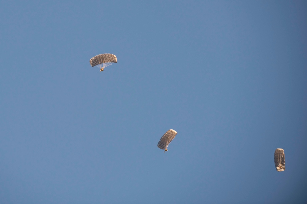 Pararescue Airmen conduct jump training