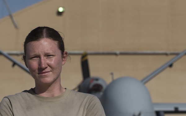 MQ-9 Reaper keeps eyes on targets