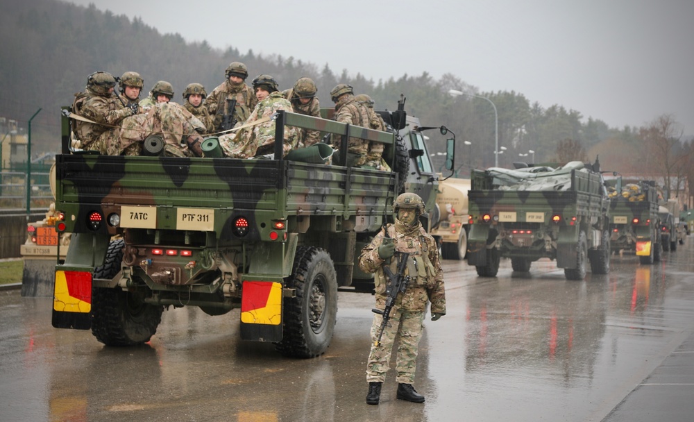 Georgian Soldiers Kick Off Combined Resolve XI