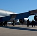 Maintenance and operations ready a KC-135 Stratotanker for flight