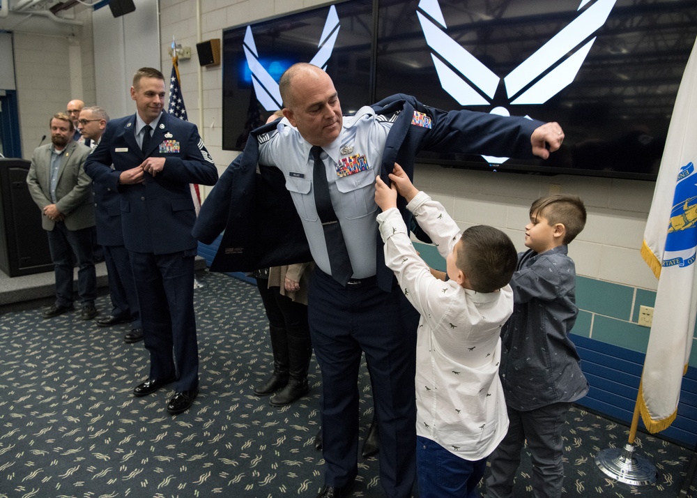 104th Fighter Wing holds induction ceremony for Chief Master Sergeants