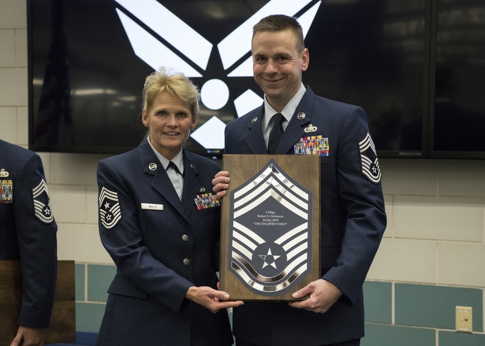 104th Fighter Wing holds induction ceremony for Chief Master Sergeants