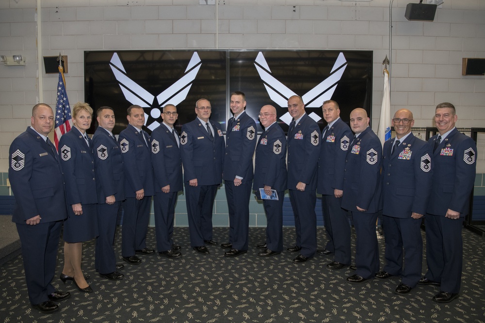 104th Fighter Wing holds induction ceremony for Chief Master Sergeants