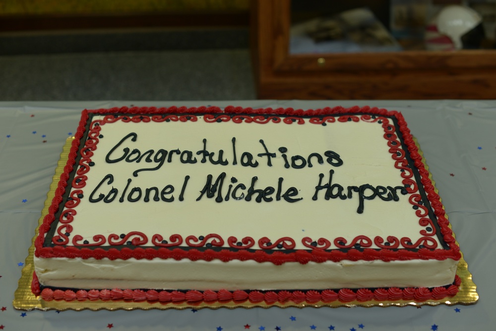 Col. Harper Promotion Ceremony