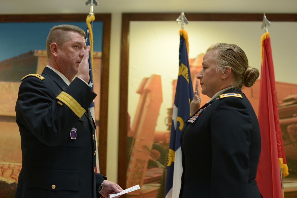 Col. Harper Promotion Ceremony