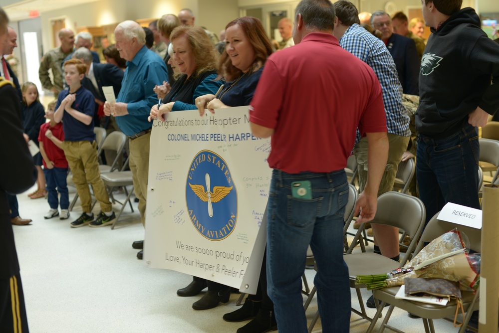 Col. Harper Promotion Ceremony