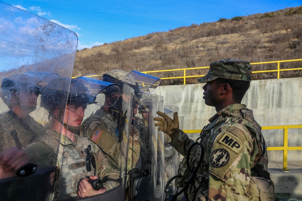 93rd Military Police Battalion conducts port of entry readiness training with U.S. Customs and Border Patrol