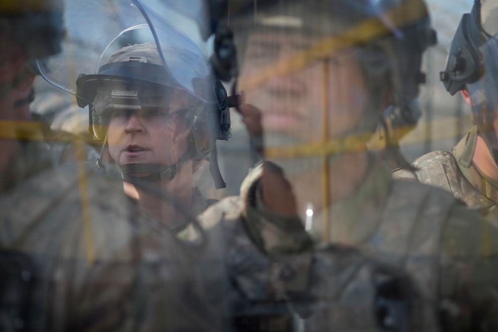 93rd Military Police Battalion conducts port of entry readiness training with U.S. Customs and Border Patrol