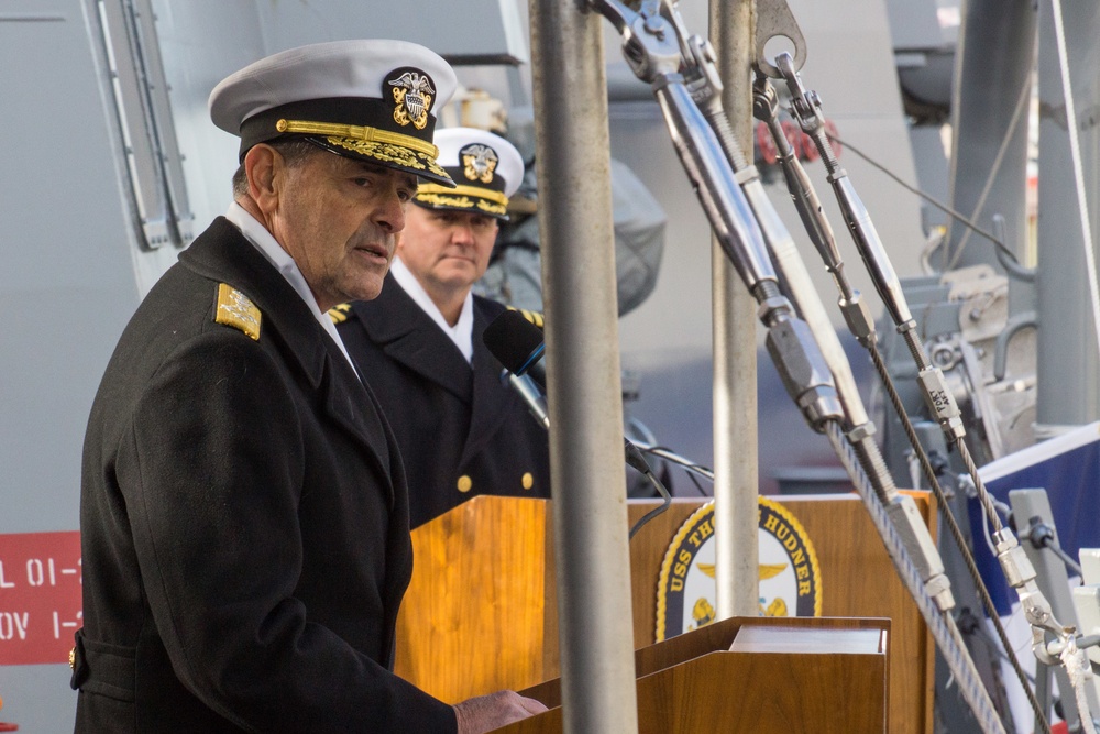USS Thomas Hudner commissioned