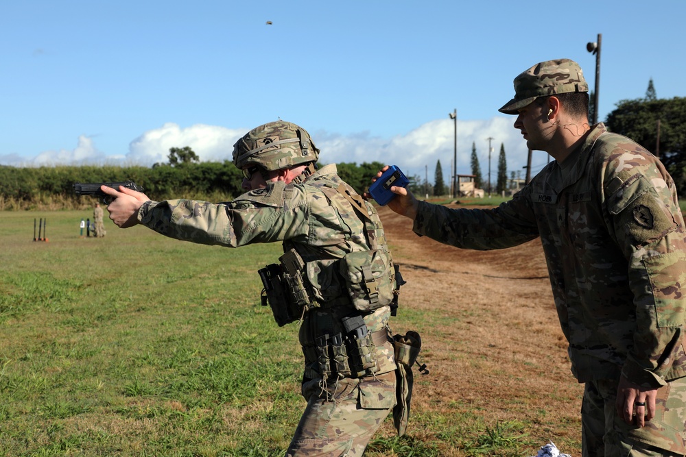 Day two of America’s First Corps’ 2-Gun Sharpshooter Competition