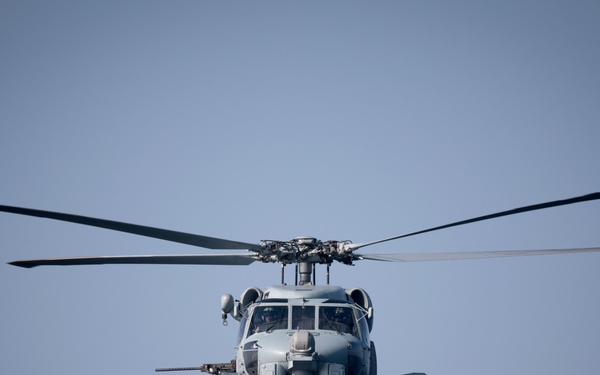 USS Jason Dunham transits Bab al-Mandeb